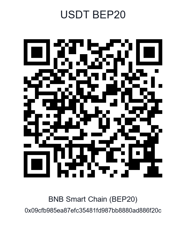 USDT BEP20 收款二维码